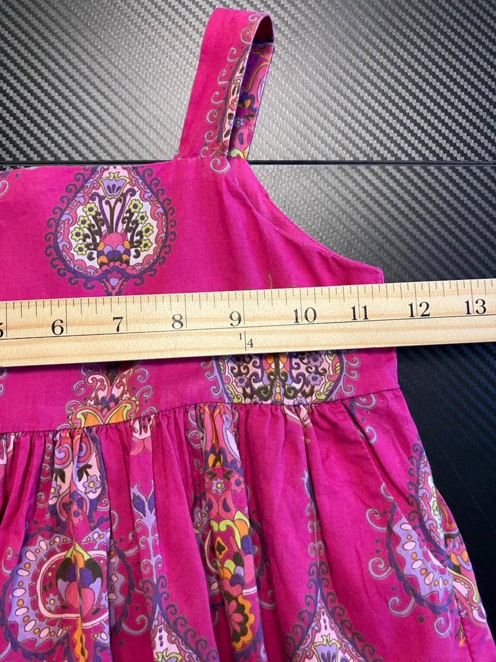 GAP Fuchsia Paisley-Print Sundress